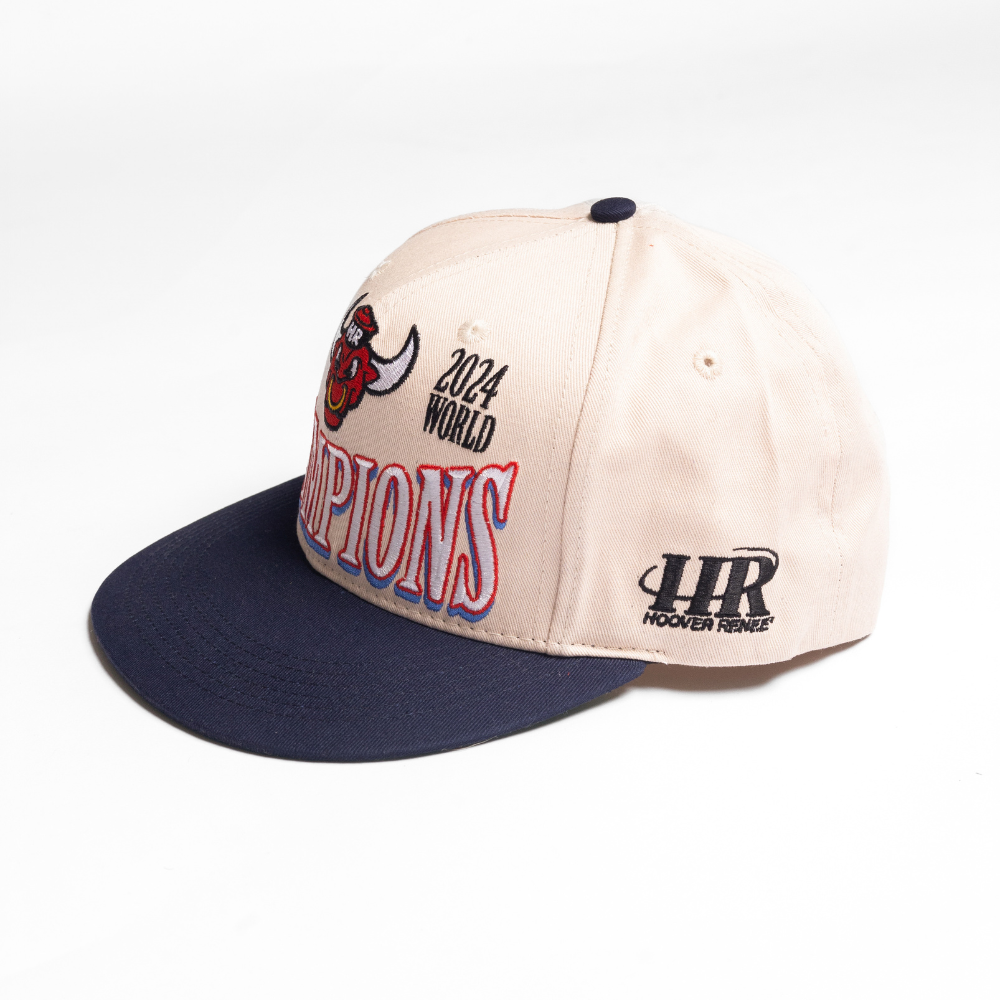 WORLD CHAMPIONS CAP- Cream