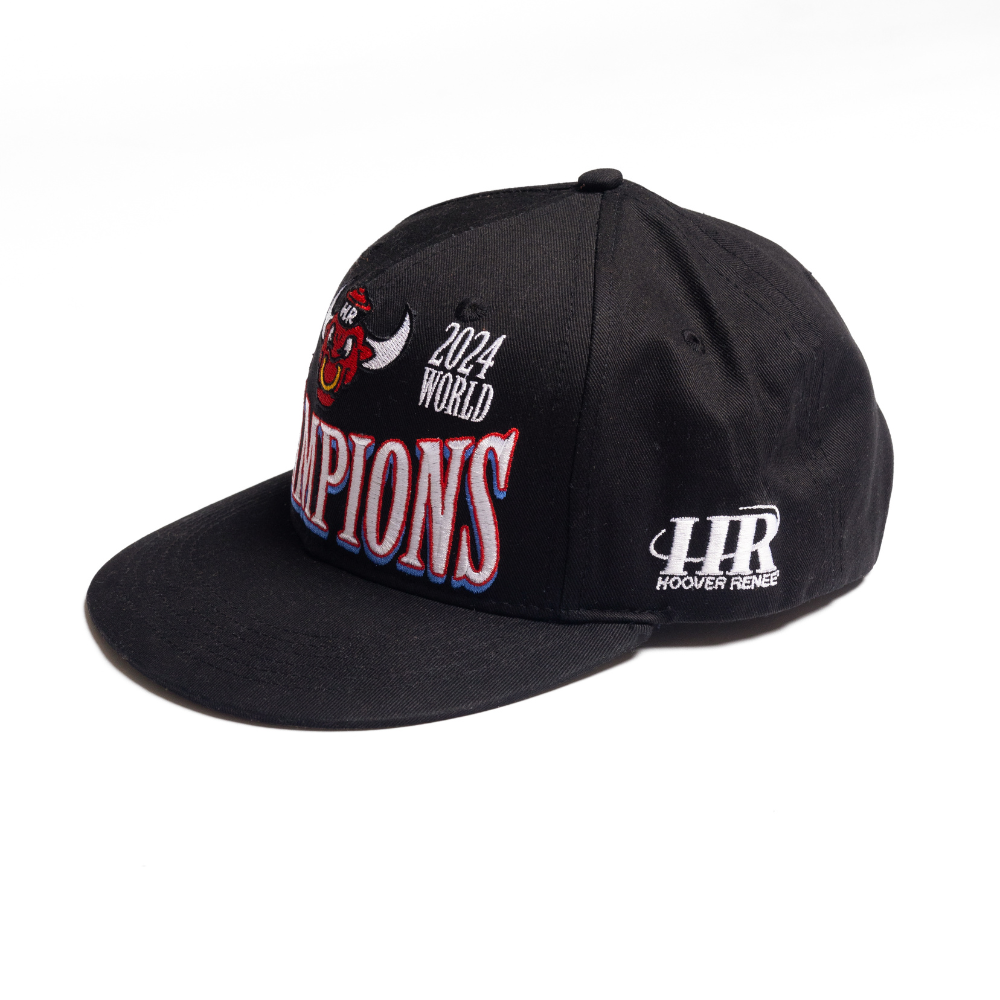 WORLD CHAMPIONS CAP- Black
