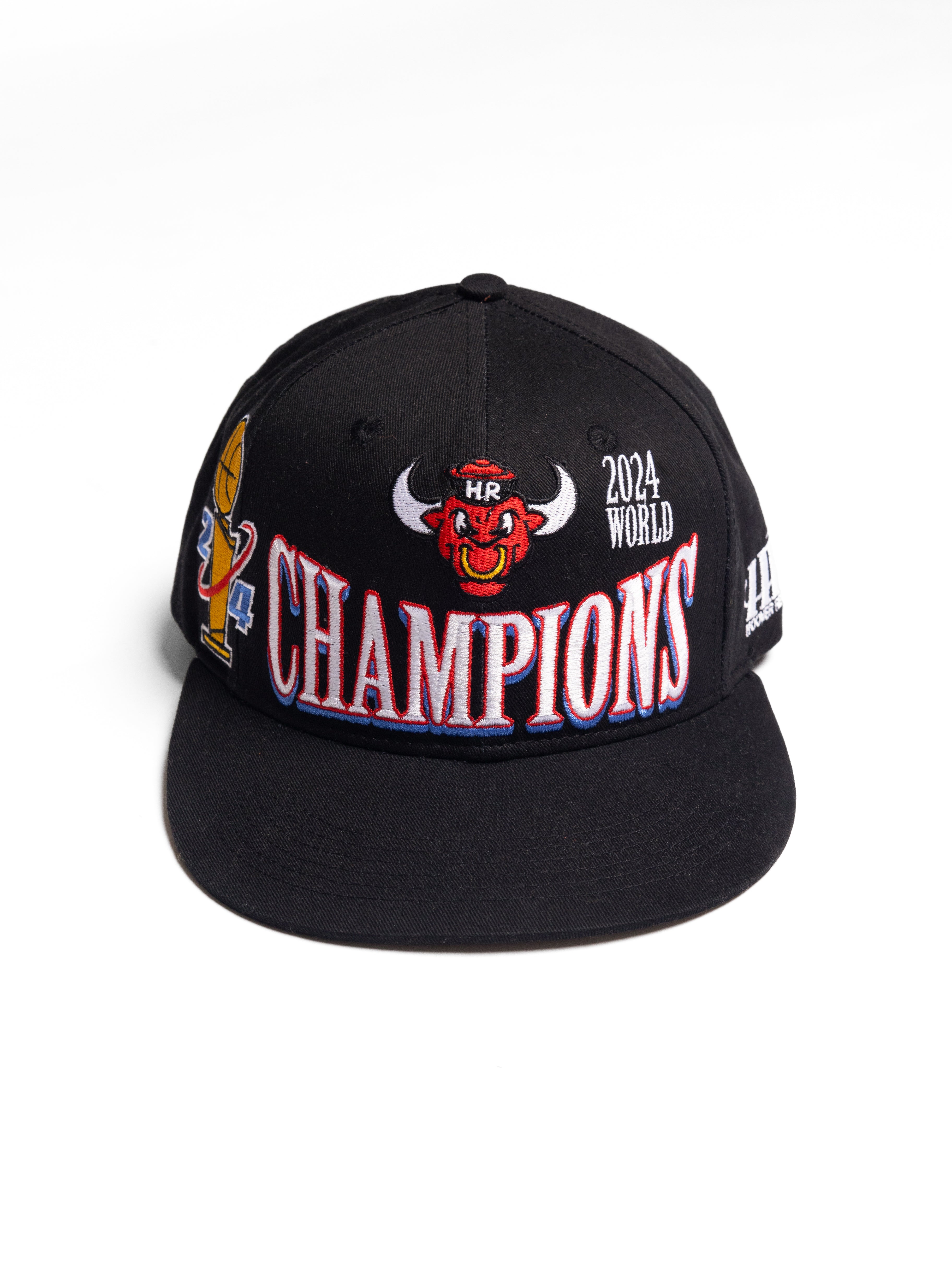 WORLD CHAMPIONS CAP Black Hoover Renee Clothiers