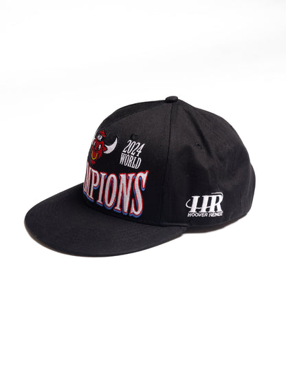 WORLD CHAMPIONS CAP- Black