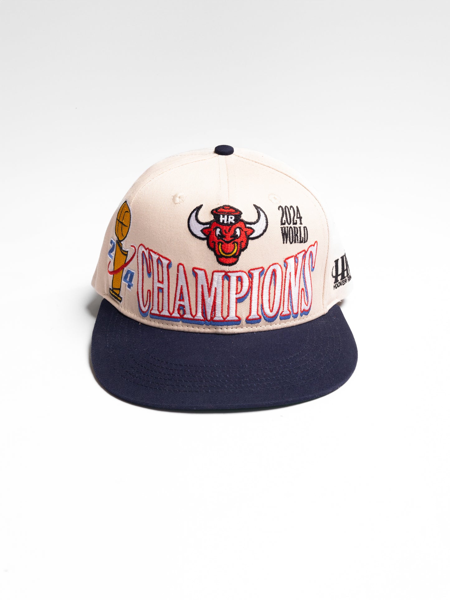 WORLD CHAMPIONS CAP- Cream